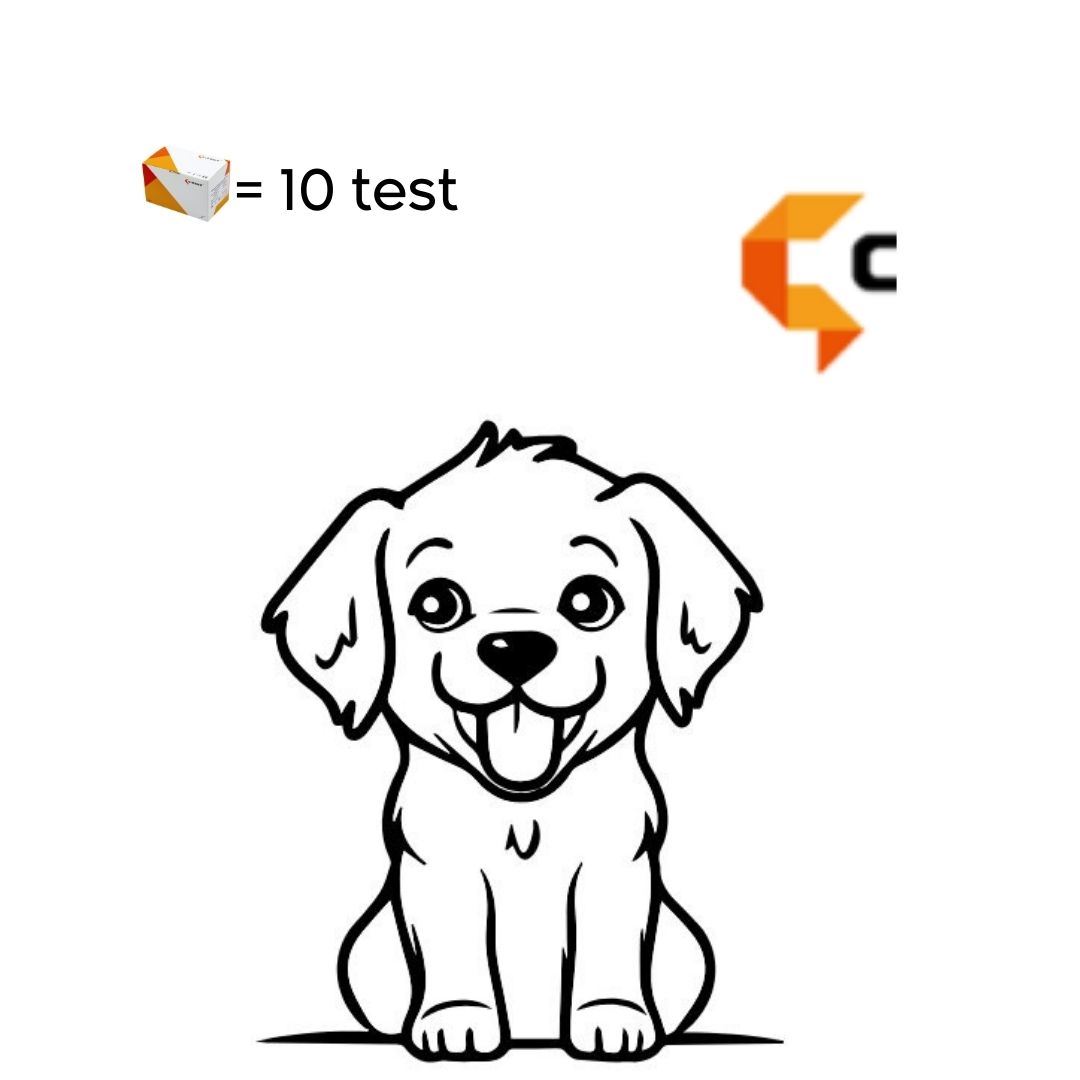 EHRLICHIA + LEISHMANIA + ANAPLASMA + FILARIA	(EHR Ab + LSH Ab + ANA Ab + CHW Ag)